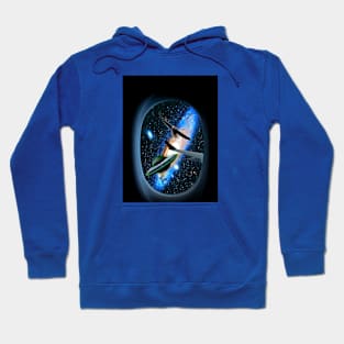 Plane in Space Hoodie